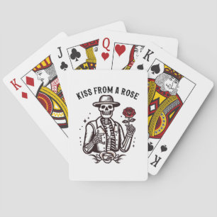 Jeu De Cartes Baiser d'une rose