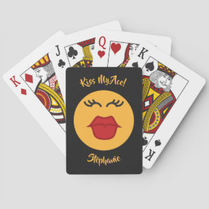 Jeu De Cartes Baisers des cartes de jeu faites sur commande des