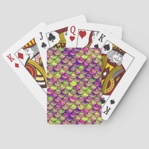 Jeu De Cartes Balances violettes et vertes