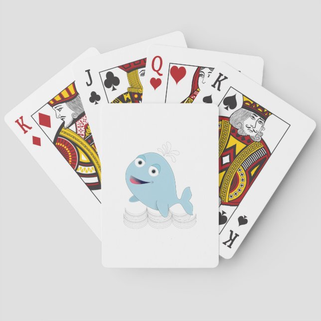 Jeu De Cartes Baleine bleue (dos)