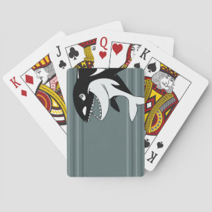 Jeu De Cartes Baleine tueuse Jouer des cartes
