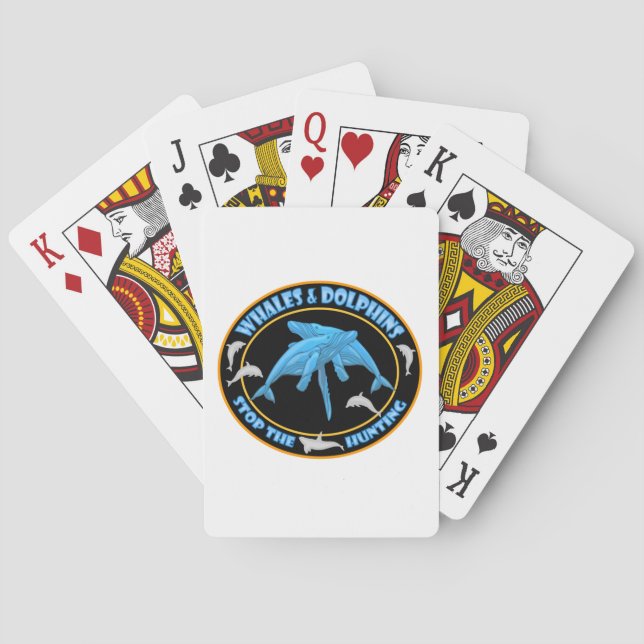 Jeu De Cartes Baleines et dauphins (dos)