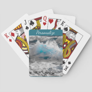 Jeu De Cartes Balise de bagage de la mer Crest Sea Wave