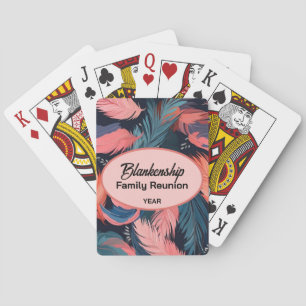 Jeu De Cartes Balises Nom du papier Arrière - plan de la plume d
