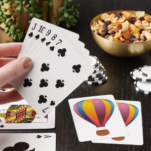 Jeu De Cartes Ballons colorés à air chaud