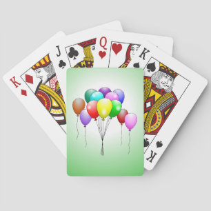 Jeu De Cartes Ballons d'anniversaire Jouer des cartes