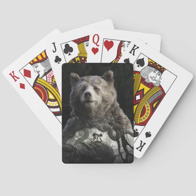 Jeu De Cartes Baloo & Mowgli | Le livre de la jungle (dos)