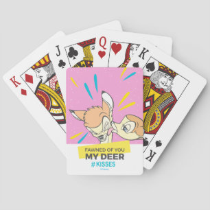 Jeu De Cartes Bambi & Faline "Fawned Of You My Deer"