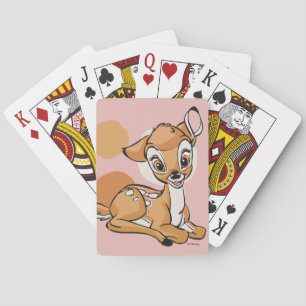 Jeu De Cartes Bambi Sitting With A Smile