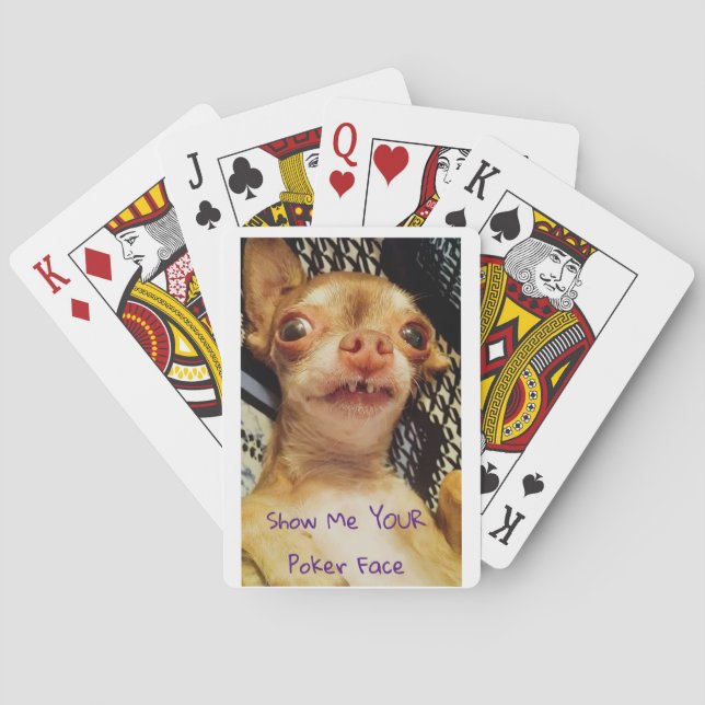 Jeu De Cartes Bambi's Poker Face Playing Cards (dos)