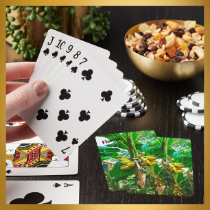 Jeu De Cartes Banane tropicale Palm Tree St Augustine Floride
