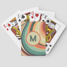 Bande d'onde Vintage monogramme