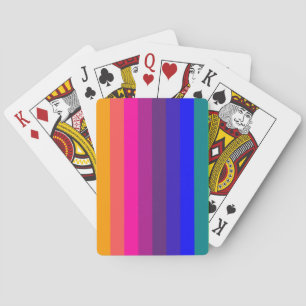 Jeu De Cartes Bandes colorées