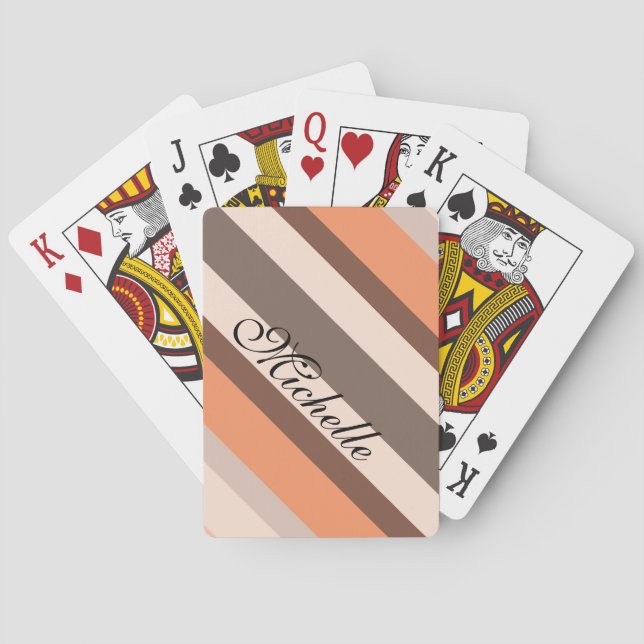 Jeu De Cartes Bandes de décoration (dos)