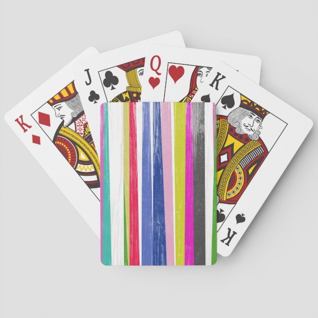 Jeu De Cartes Bandes verticales (dos)