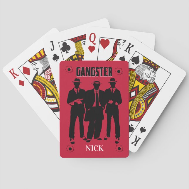 Jeu De Cartes Bandit, cartes de jeu customisées (dos)