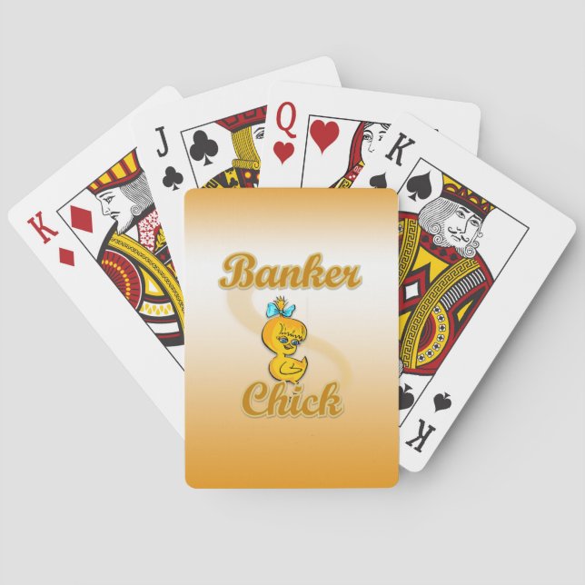 Jeu De Cartes Banquier Chick (dos)