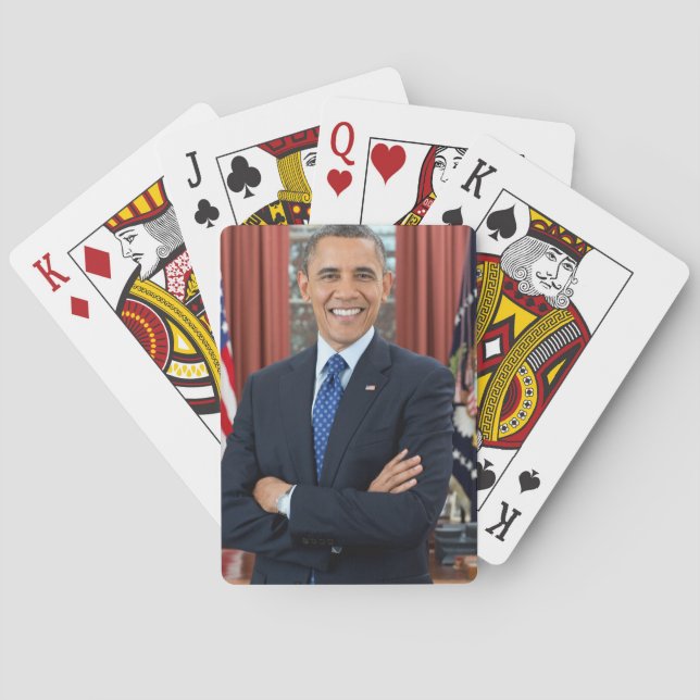 Jeu De Cartes Barack Obama (dos)