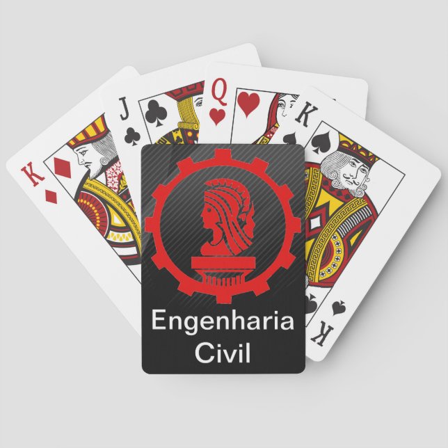 Jeu De Cartes Baralho Poker Engenharia Civil (dos)