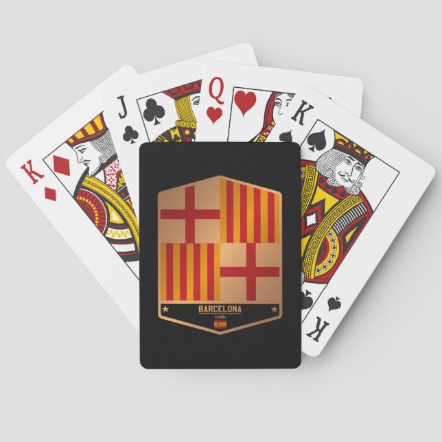 Jeu De Cartes Barcelone (dos)