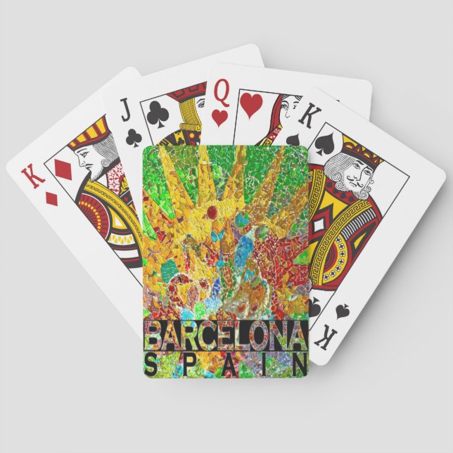 Jeu De Cartes Barcelone (dos)