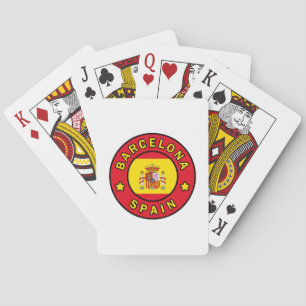 Jeu De Cartes Barcelone Espagne