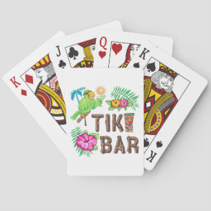 JEU DE CARTES BARRE TROPICALE TIKI