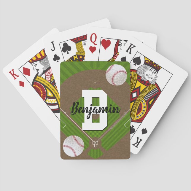 Jeu De Cartes Baseball (dos)