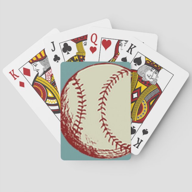 Jeu De Cartes Baseball vintage (dos)