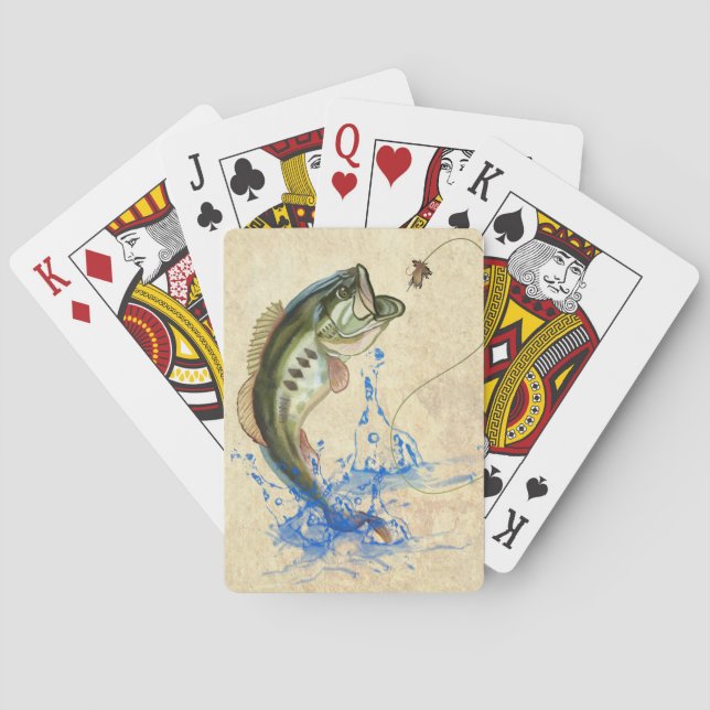 Jeu De Cartes Basse Voler Pêche Vélos Jouer Cartes (dos)
