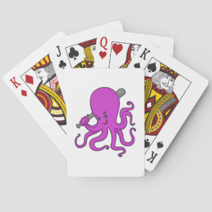 Jeu De Cartes Bataille de baseball de pieuvre