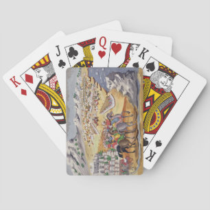 Jeu De Cartes Bataille de Langada et Compoti en 1821, de la Pi