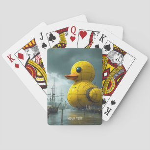 Jeu De Cartes Bateau de guerre Imaginaire Cute Duck