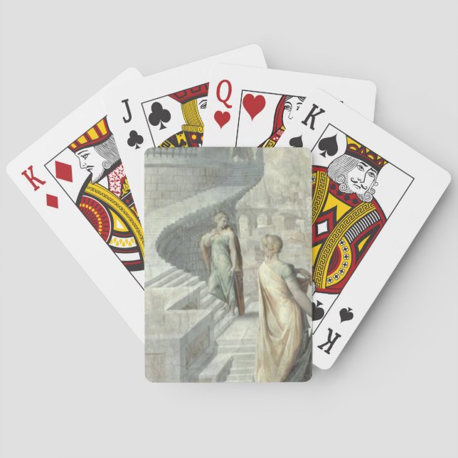 Jeu De Cartes Bathsheba Visite David, c.1553 (dos)