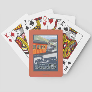 Jeu De Cartes Bâti Washington, nouveau chemin de fer de