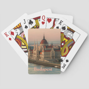 Jeu De Cartes Bâtiment du Parlement de Budapest Hongrie
