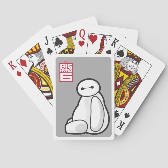 Jeu De Cartes Baymax Sideways assis (dos)