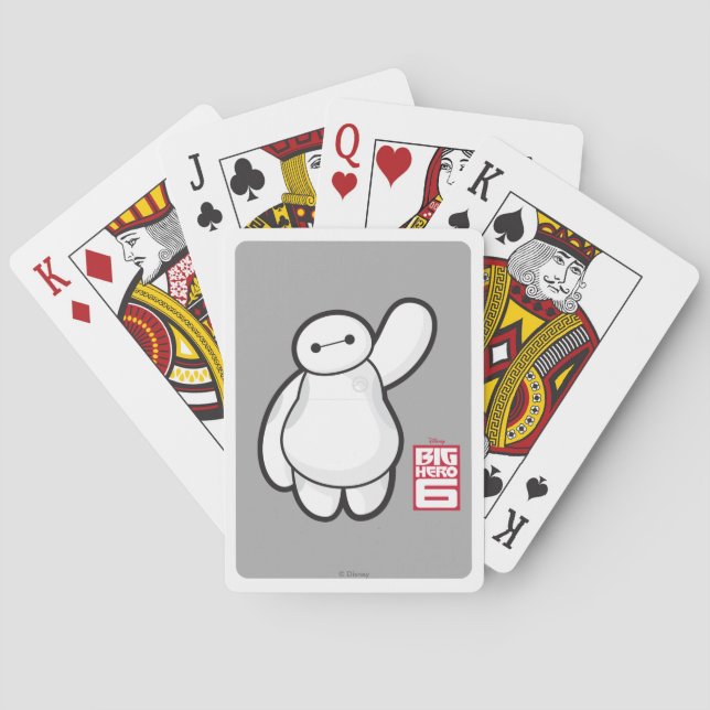 Jeu De Cartes Baymax Waving (dos)