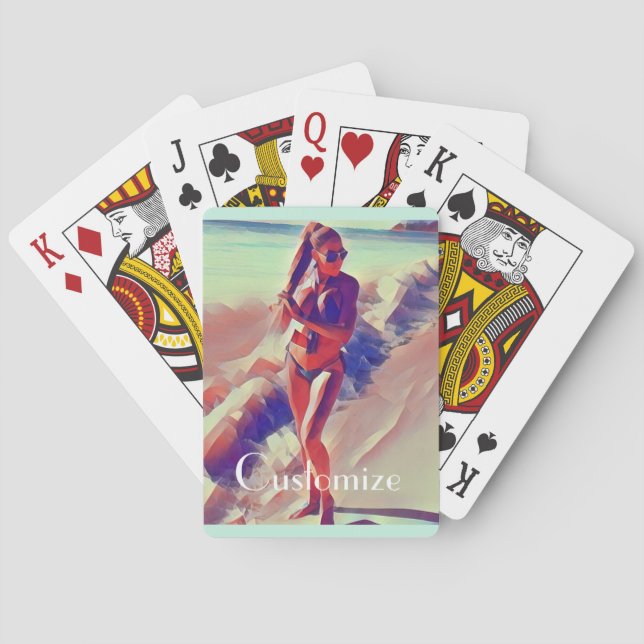Jeu De Cartes Beach Girl Thunder_Cove (dos)