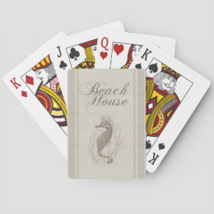Jeu De Cartes Beach House Seahorse Seashore