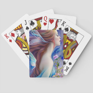Jeu De Cartes Beau Imaginaire Fée avec des ailes étonnantes
