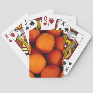 Jeu De Cartes Beau motif de fruits de pêche