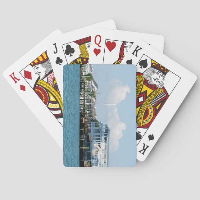 Jeu De Cartes Beaufort, Caroline du Nord (dos)