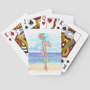 Jeu De Cartes Beauté de bain cartes de jeu
