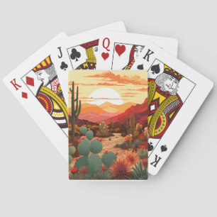 JEU DE CARTES BEAUTÉ DU DÉSERT #1