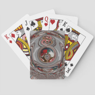 Jeu De Cartes Beaux Coeurs de Noël Fêtes Couleurs de saison