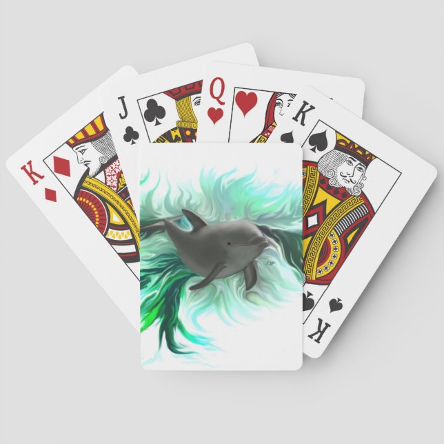 Jeu De Cartes Bébé dauphin (dos)