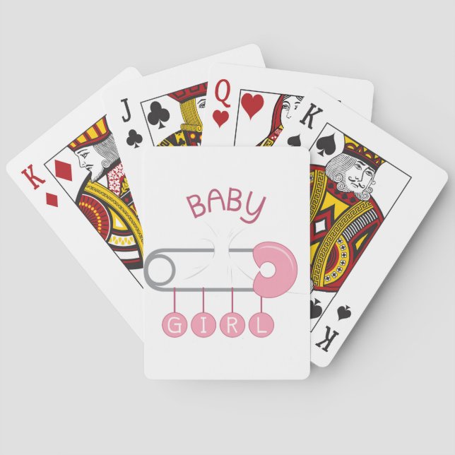 Jeu De Cartes Bébé fille (dos)