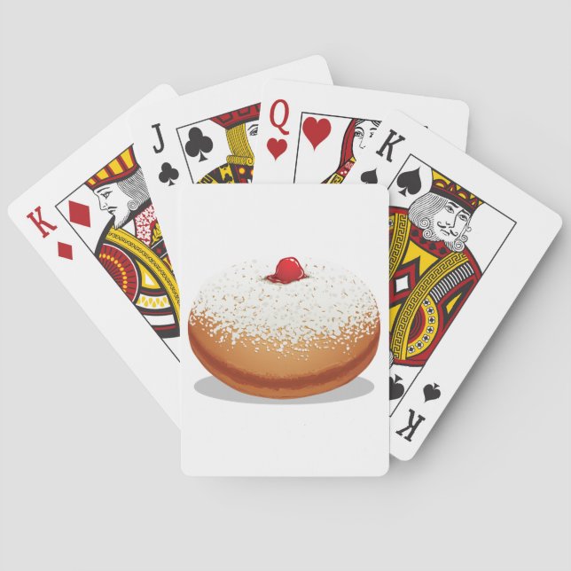 Jeu De Cartes Beignet de confiture (dos)