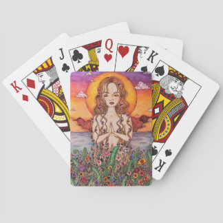 Jeu De Cartes Belle et Ethérée Cartes de Jeu